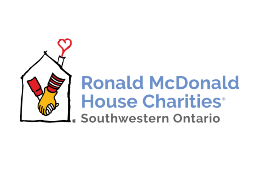 Logo for Ronald McDonald House Charities.